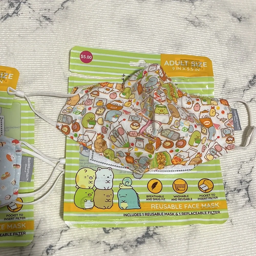 Sumikko Gurashi 2 Adult Size Face Mask